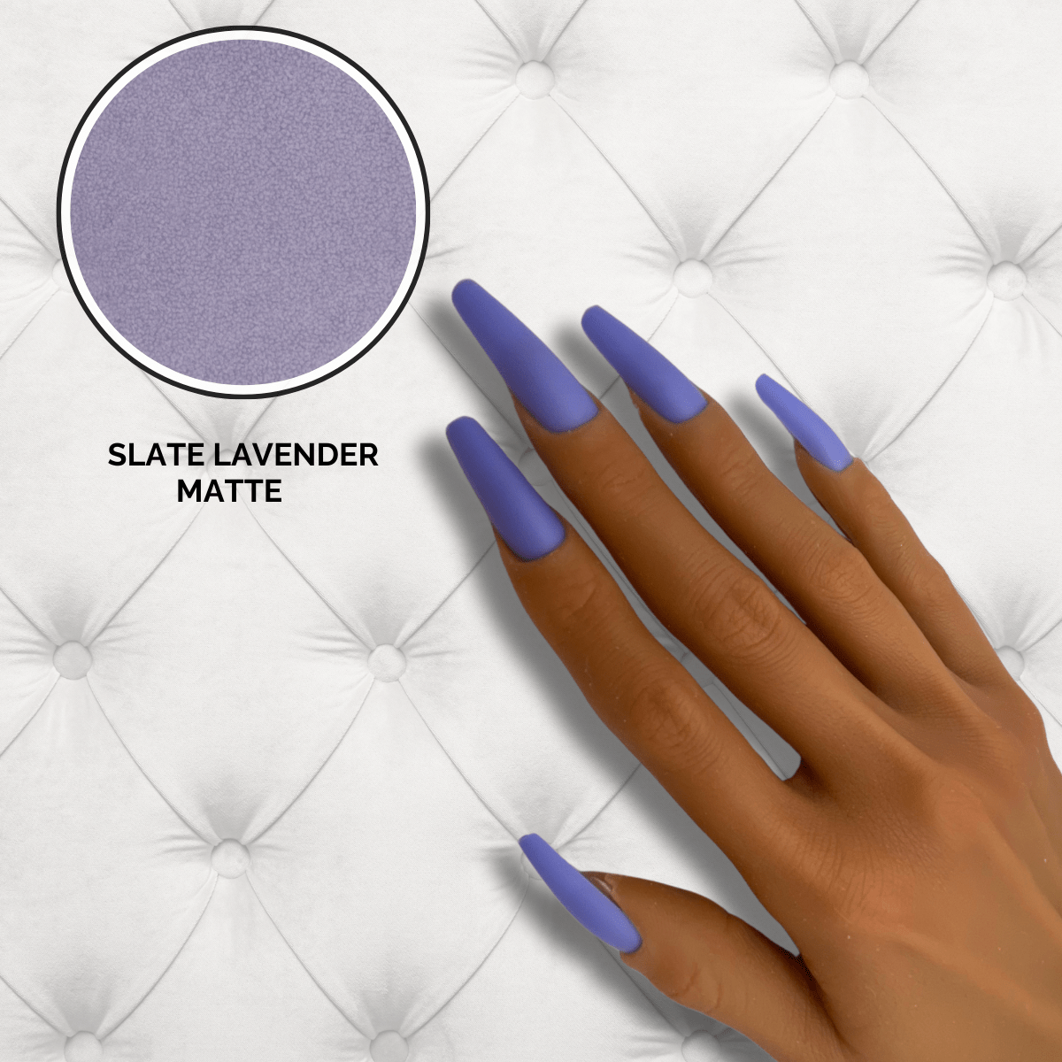 Matte Ballerina Long Press-On Nails Set