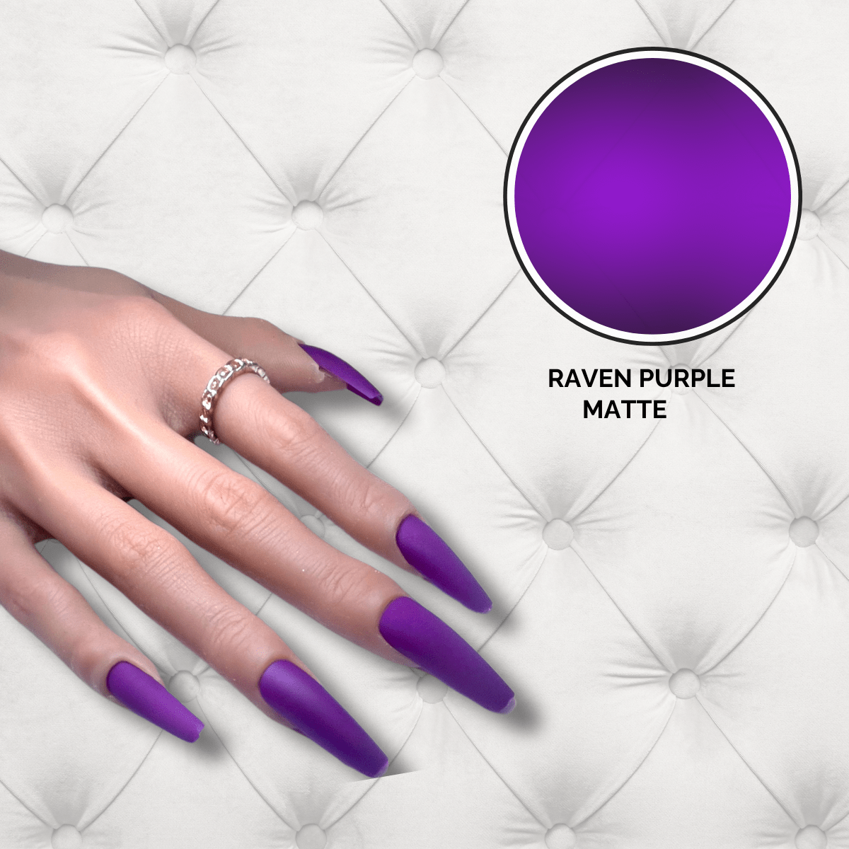 Matte Ballerina Long Press-On Nails Set