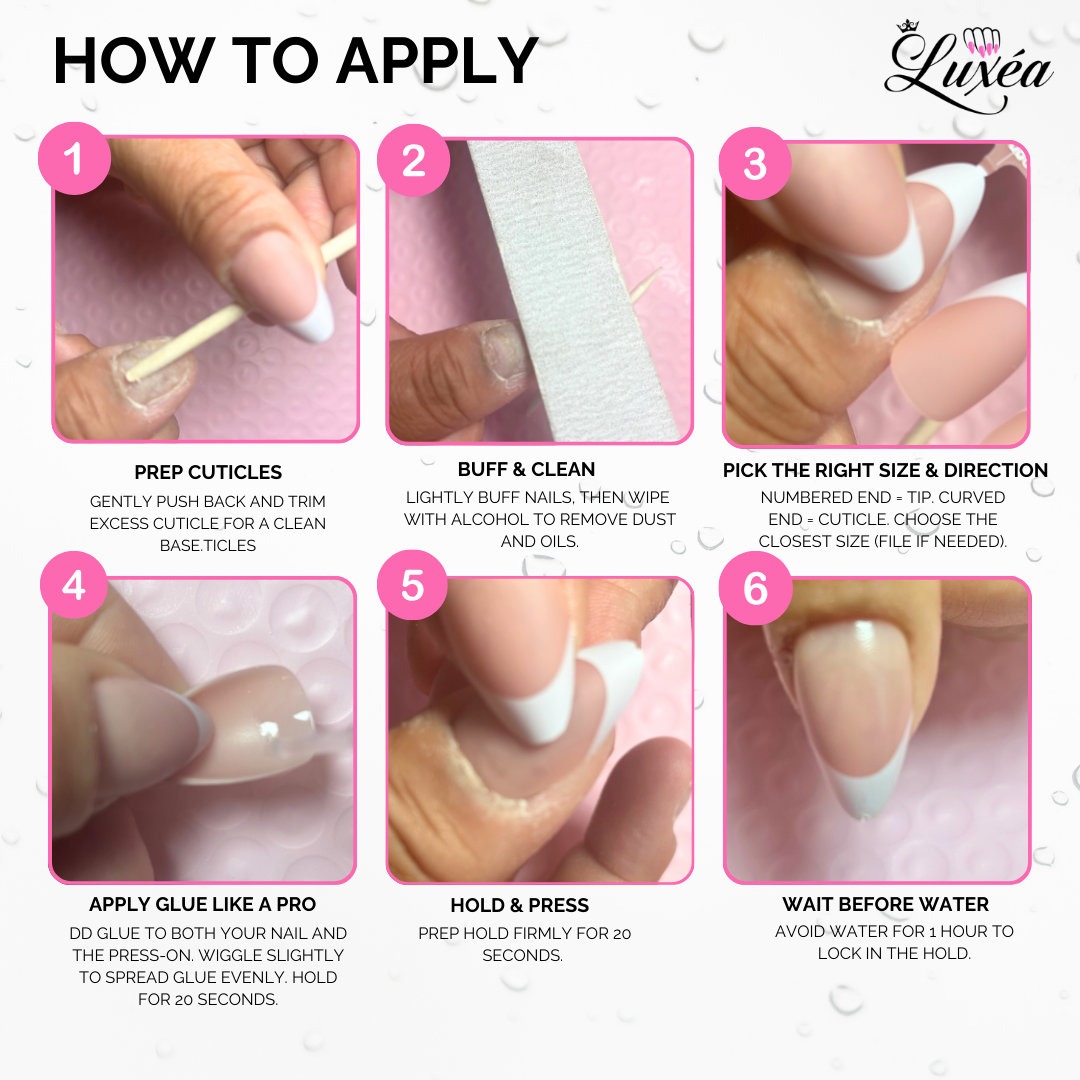 LUXEA™  Semi-Solid Nail Glue + Remover Kit Bundle – Ultra Strong, Quick Dry, No Mess