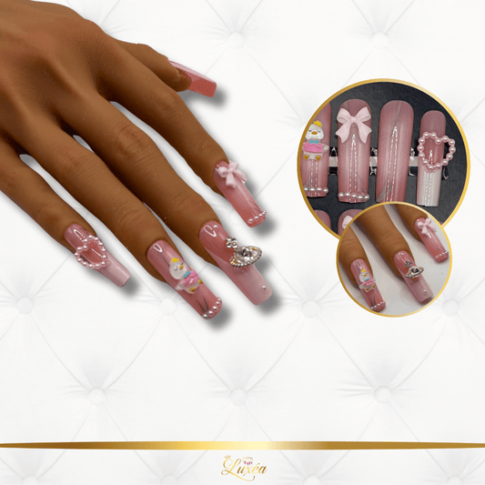 Ballerina Princess Press-On Nail Set