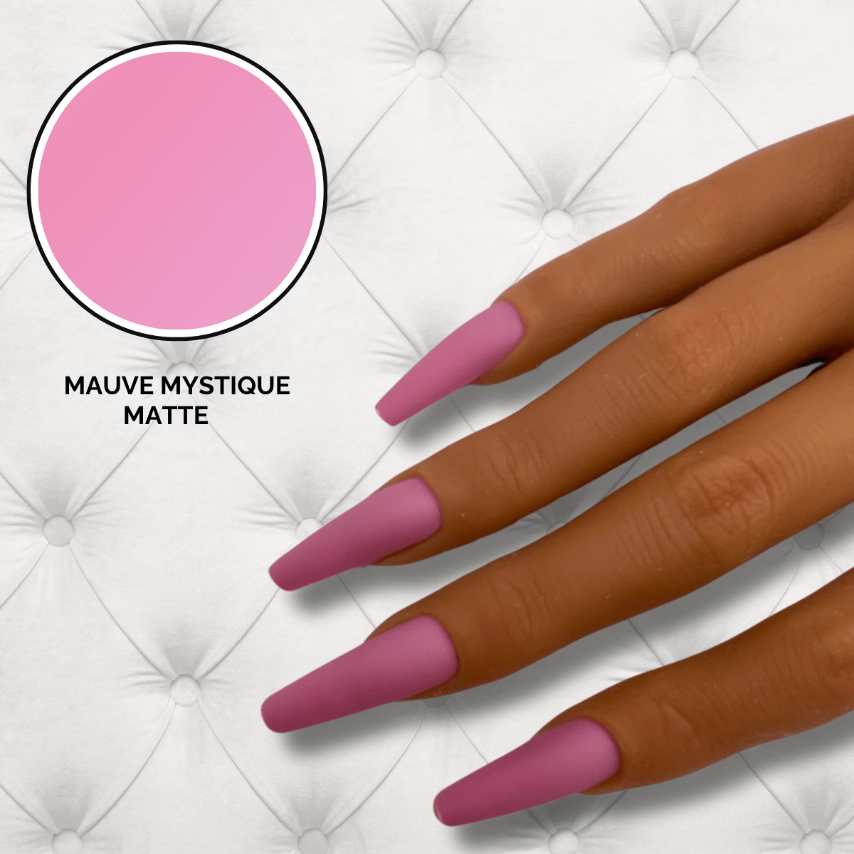 Matte Ballerina Long Press-On Nails Set