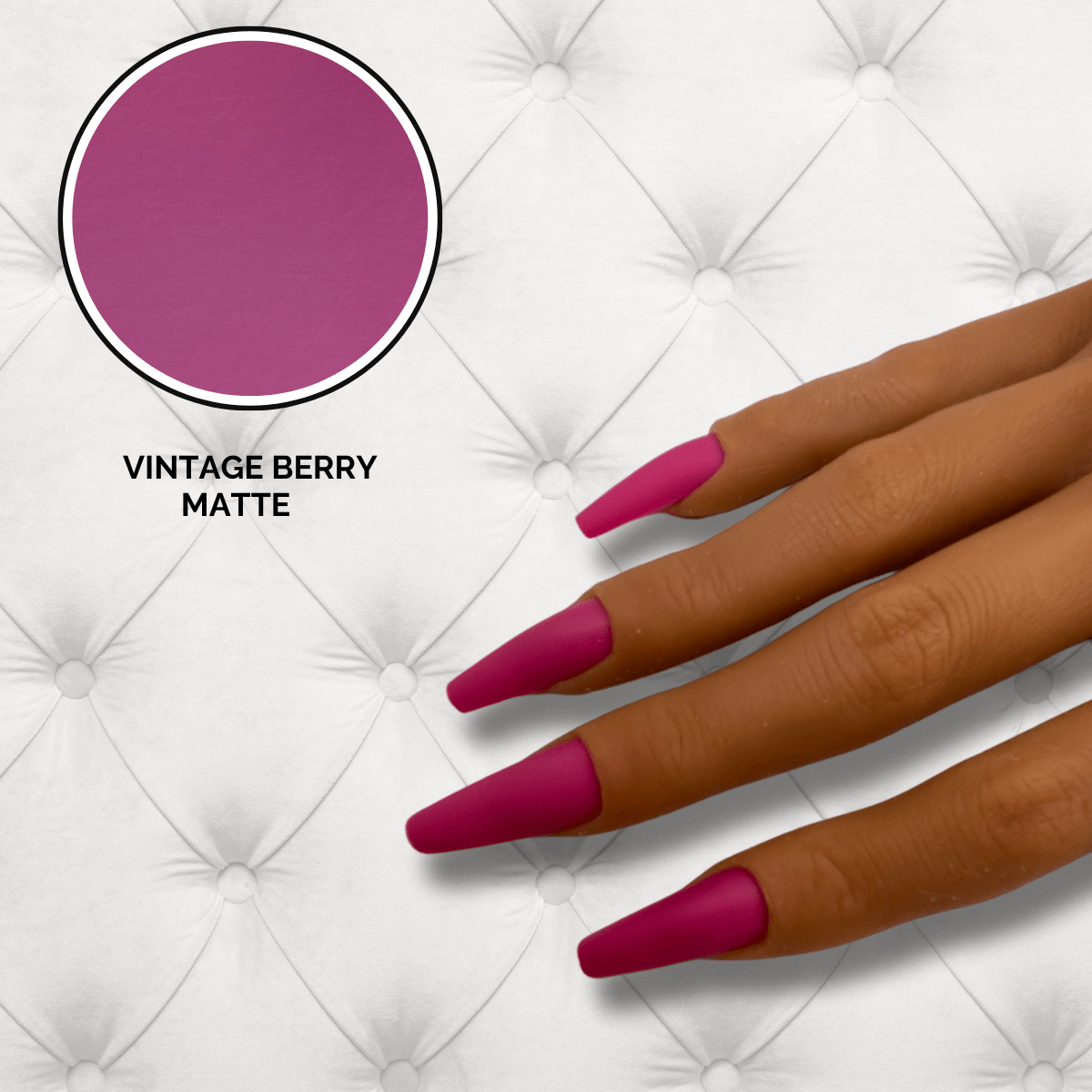 Matte Ballerina Long Press-On Nails Set