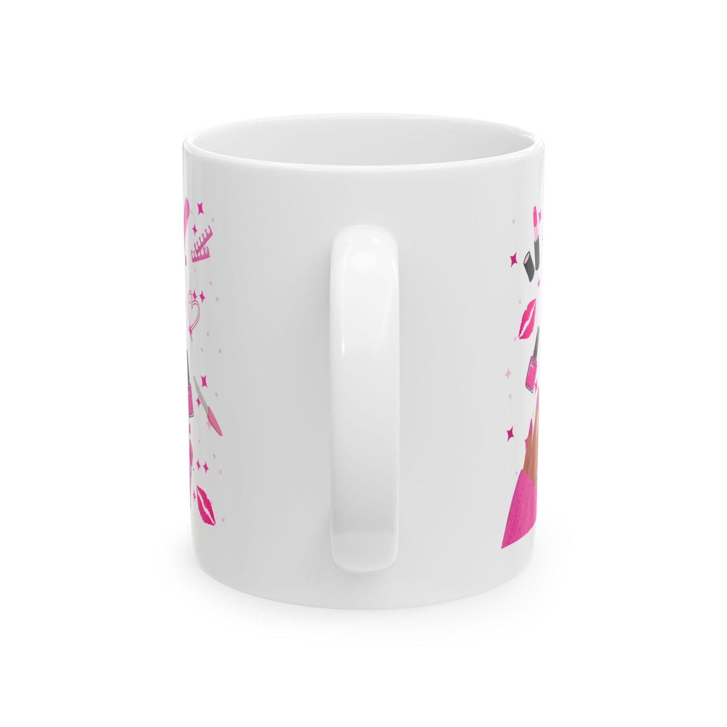Doing Nails is My Cardio Ceramic Mug - Perfect Gift for Nail Enthusiasts