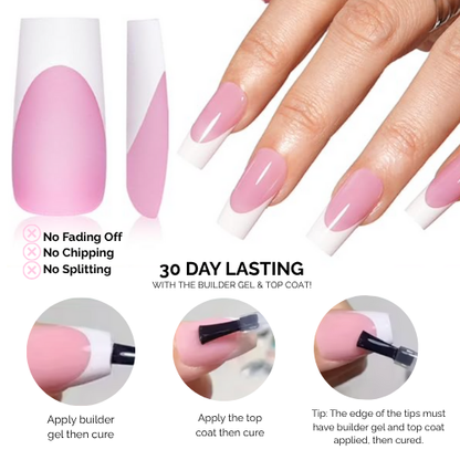 LUXEA™  Soft Gel Long French Tip