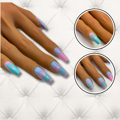 Cotton Candy Ombre Drip Set
