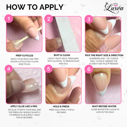 LUXEA™  Semi-Solid Nail Glue + Remover Kit Bundle – Ultra Strong, Quick Dry, No Mess