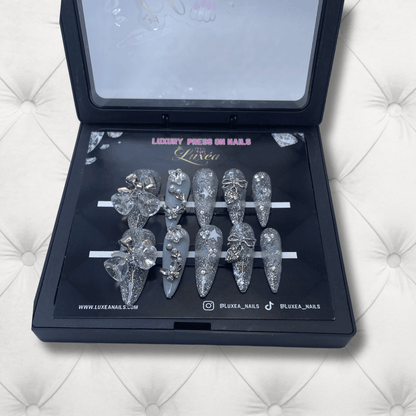 Icy Glam Luxe Stiletto Press-On Nails Set