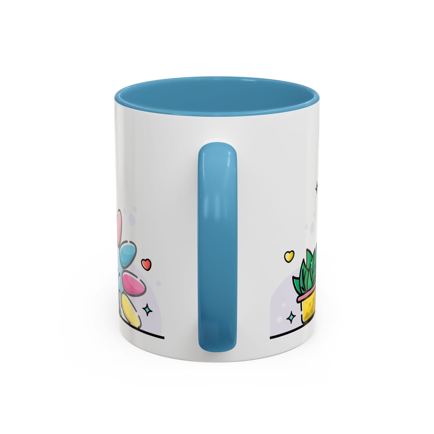 "Mani Over Matter" Color-Accent Mug – LuxeA Nails (Pink or Black)