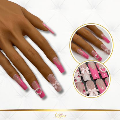 🍓 Strawberry Sweetheart Press-On Nail